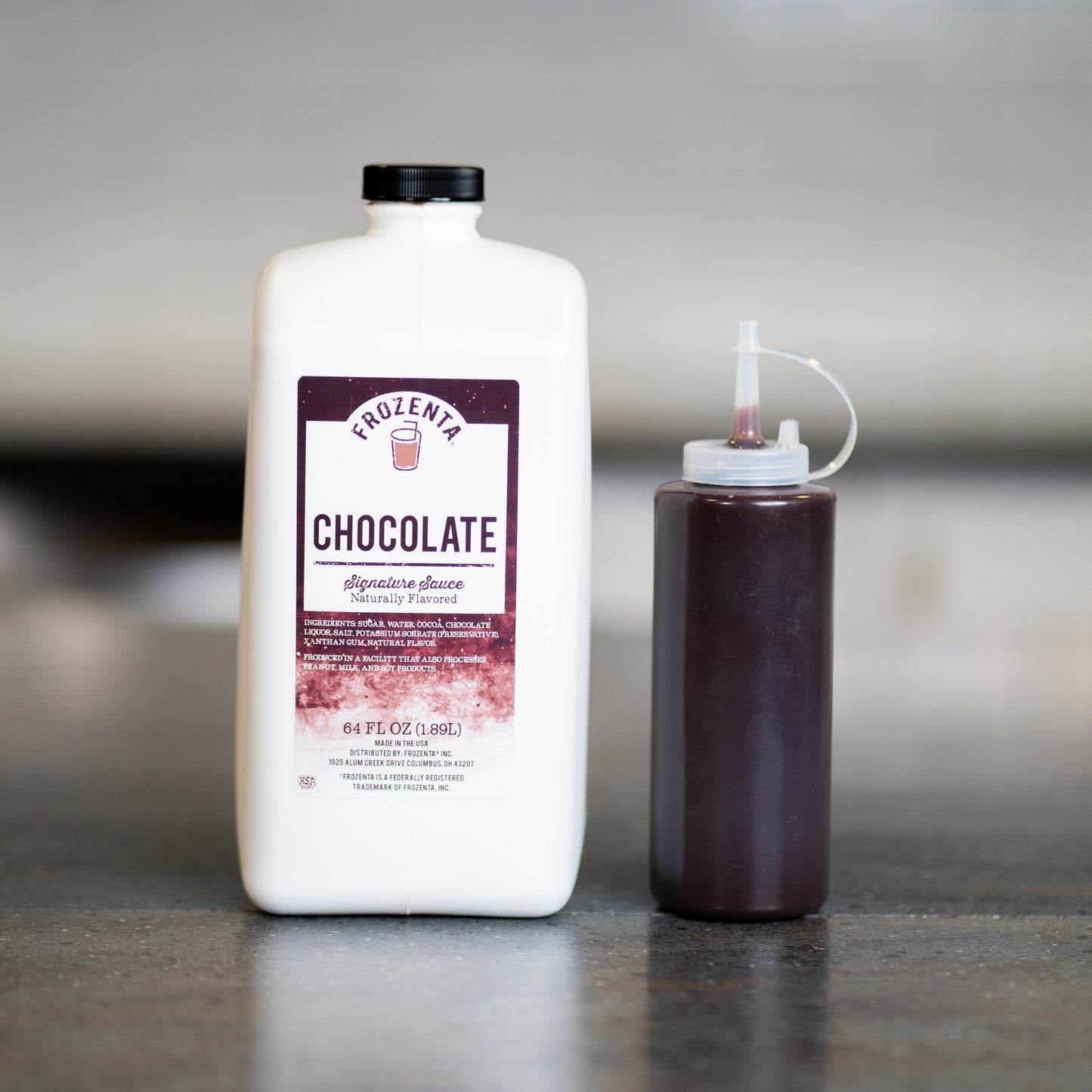 Frozenta Signature Chocolate Sauce - 4 Pack (256 oz.)