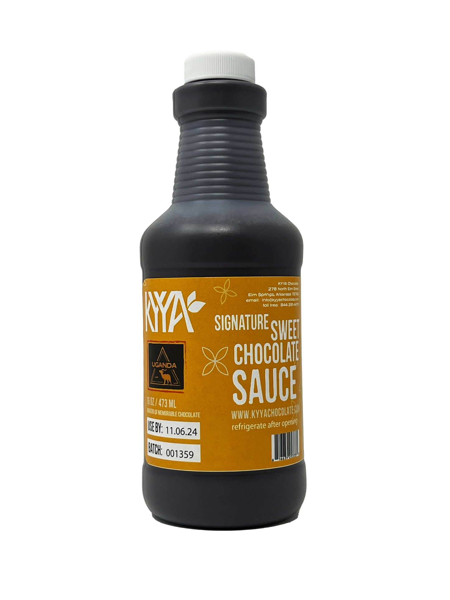 Single Origin Uganda Chocolate Sauce