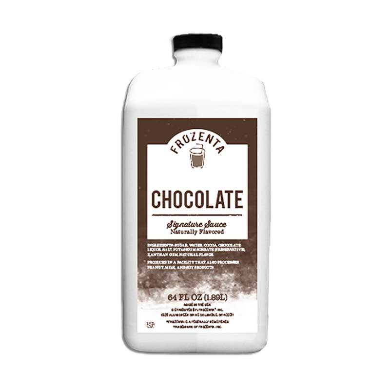 Frozenta Signature Chocolate Sauce - 4 Pack (256 oz.)