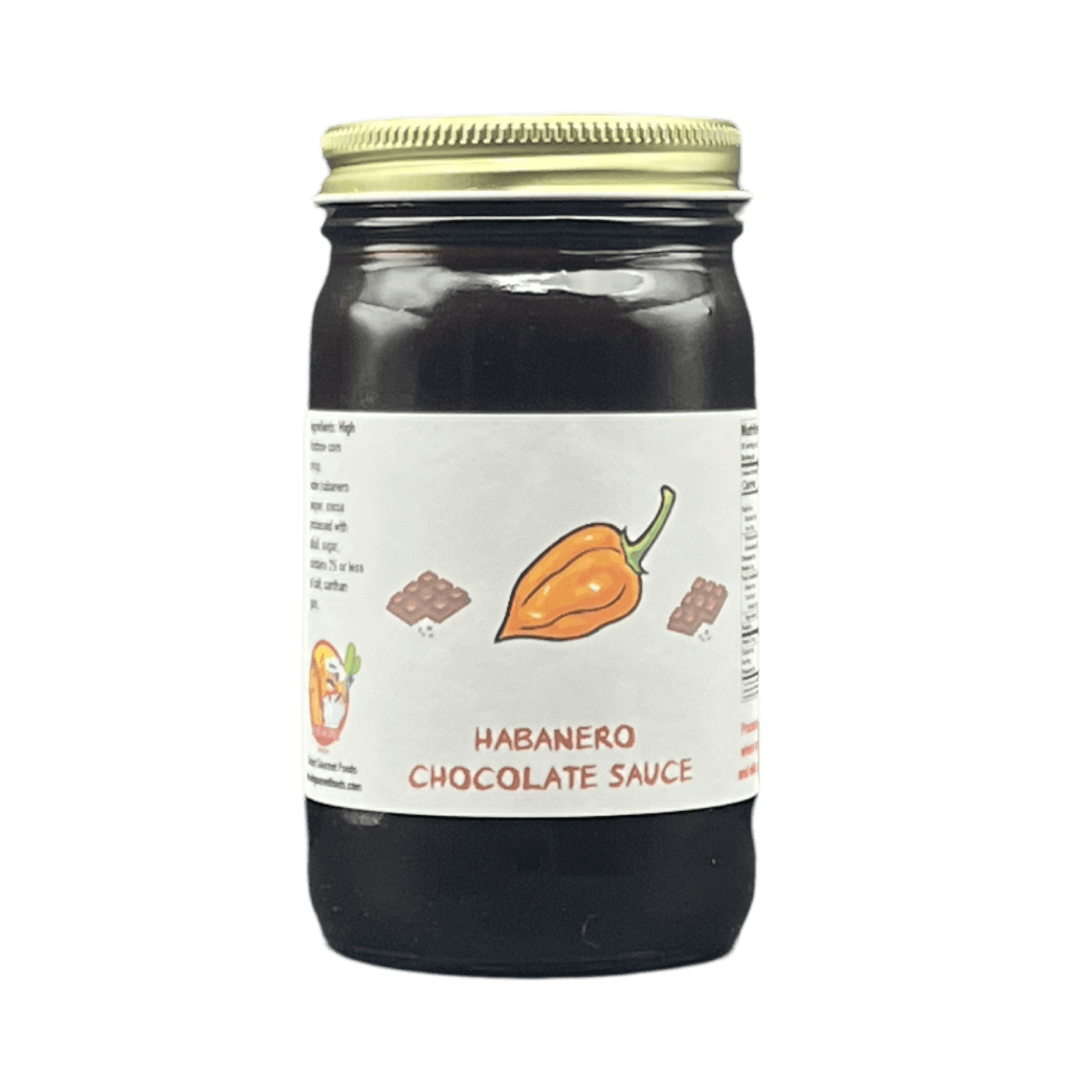 Habanero Dark Chocolate Sauce 8oz.