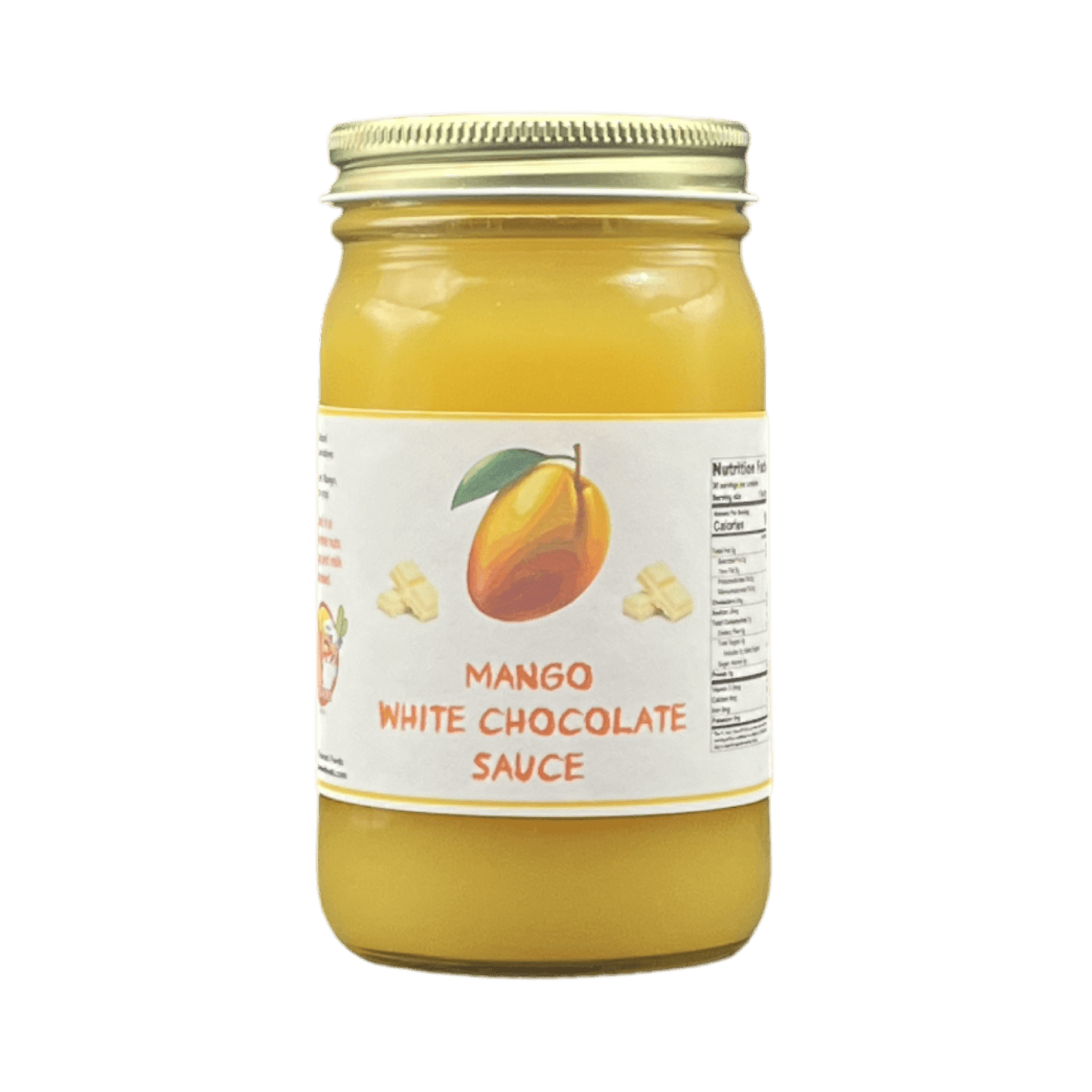 Mango White Chocolate Sauce 8oz.