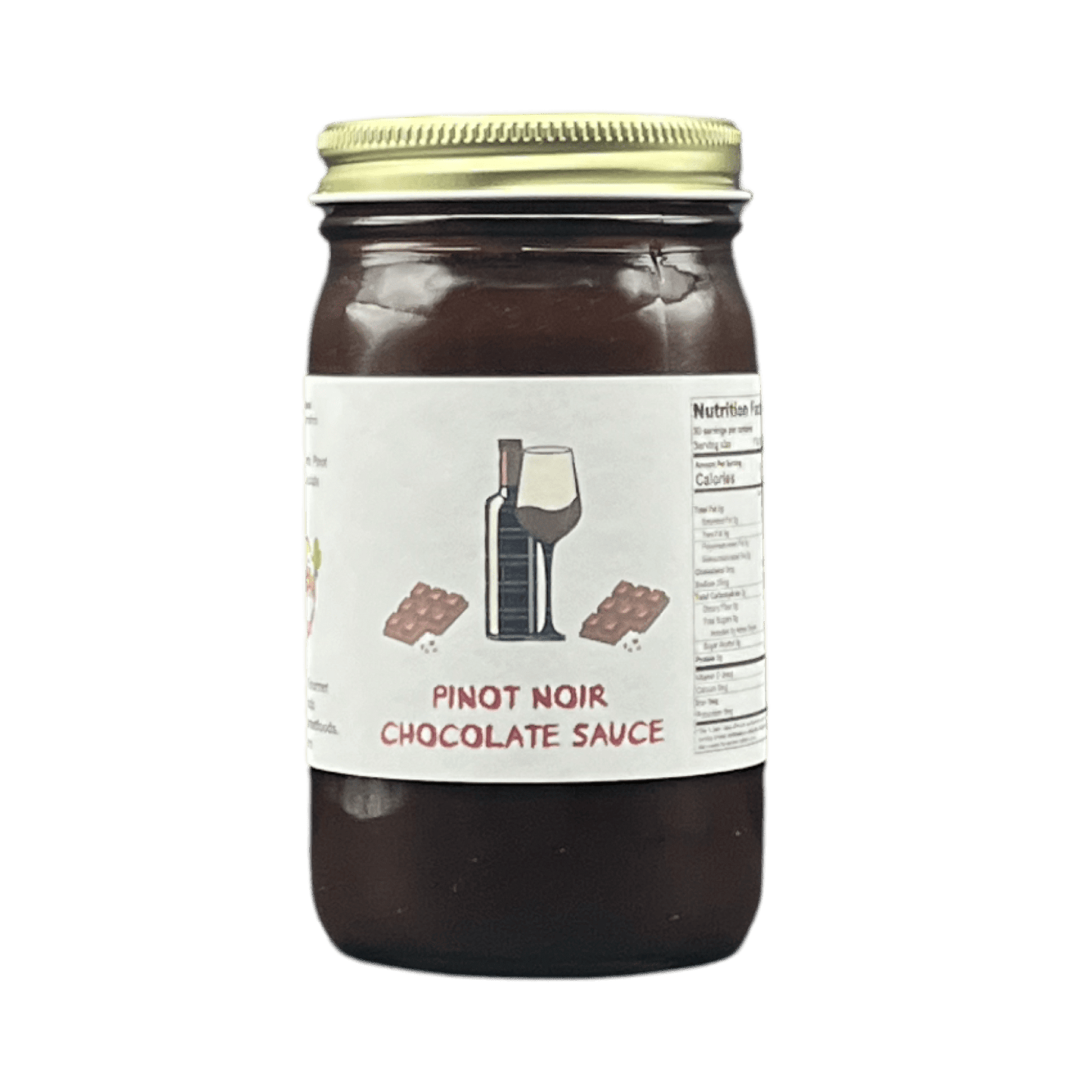 Pinot Noir Dark Chocolate Sauce 8oz.