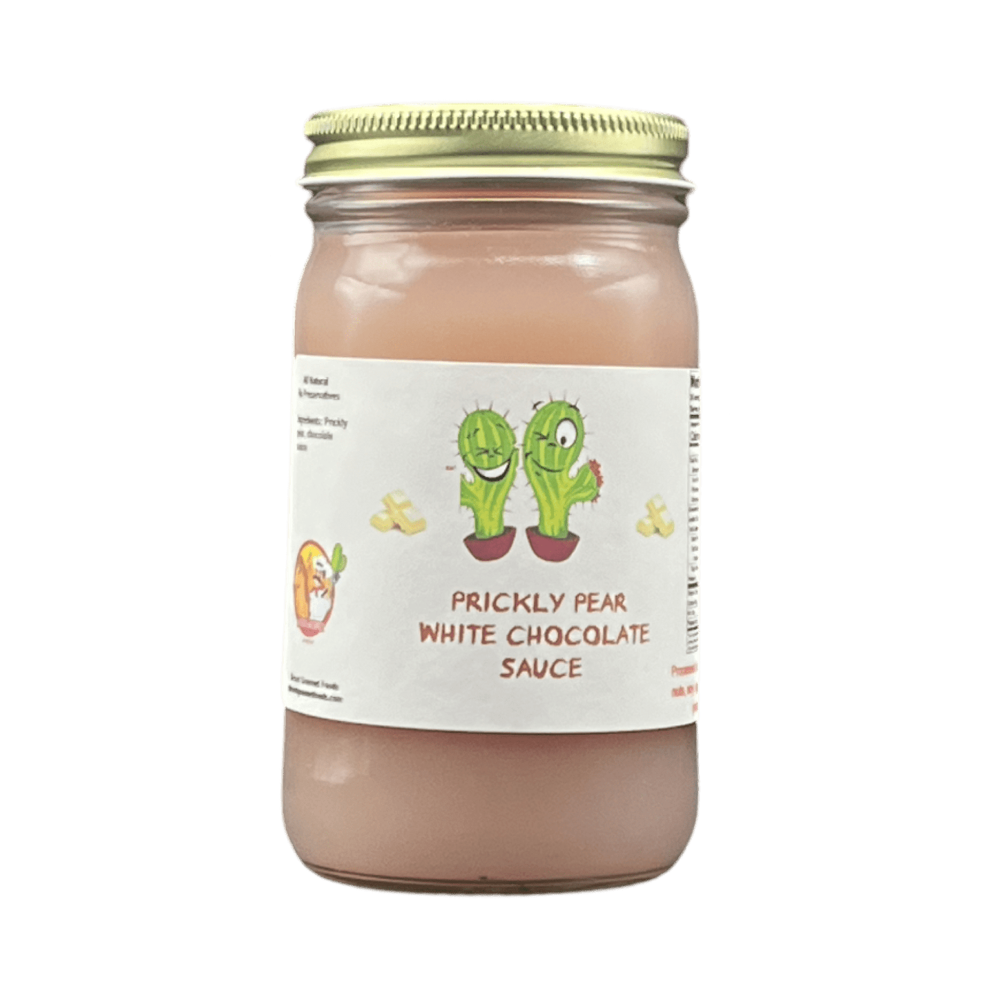 Prickly Pear White Chocolate Sauce 8oz.