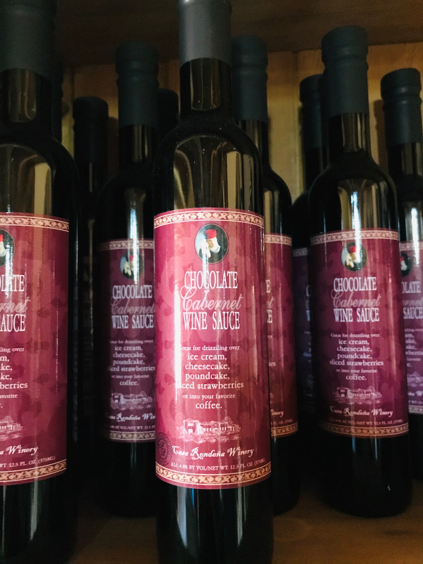 Cabernet Chocolate Wine Sauce
