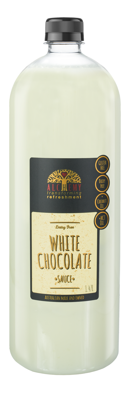 1.47L White Chocolate Sauce (Vegan, Dairy & Gluten free)