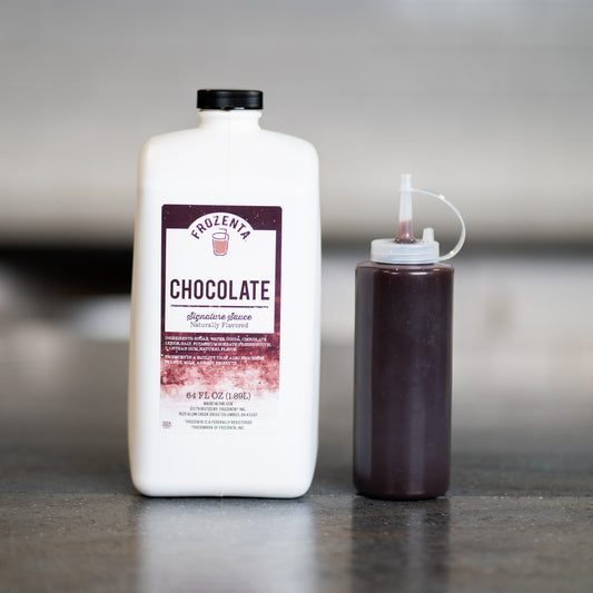 Frozenta Signature Chocolate Sauce - 4 Pack (256 oz.)
