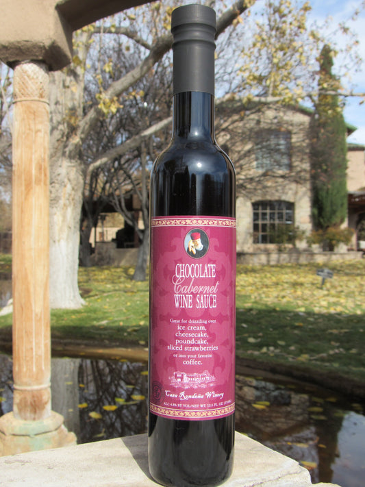Cabernet Chocolate Wine Sauce