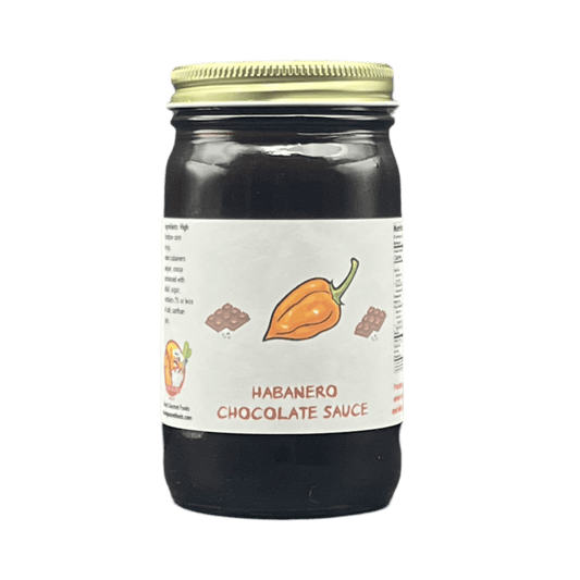 Habanero Dark Chocolate Sauce 8oz.