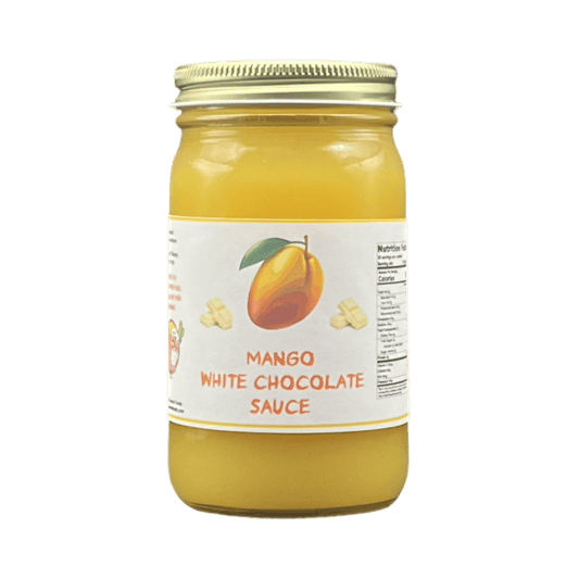 Mango White Chocolate Sauce 8oz.