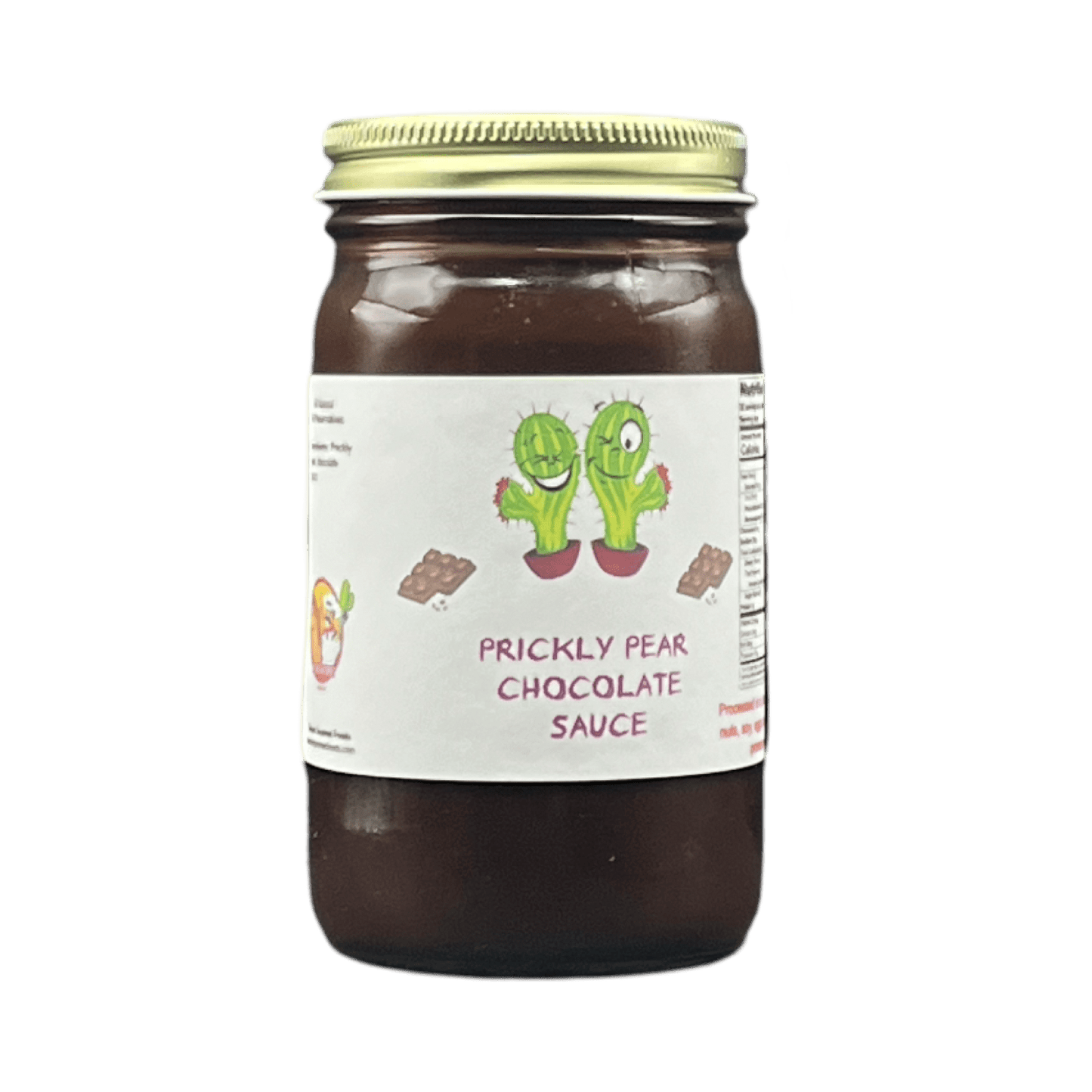 Prickly Pear Dark Chocolate Sauce 8oz.