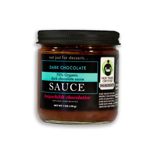 dark chocolate sauce